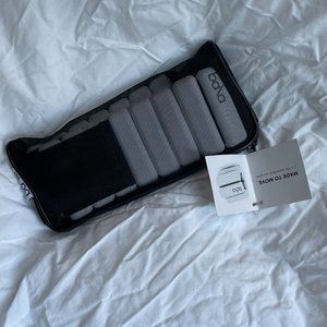 Bala Bangles, White, 1 lb, Set of 2